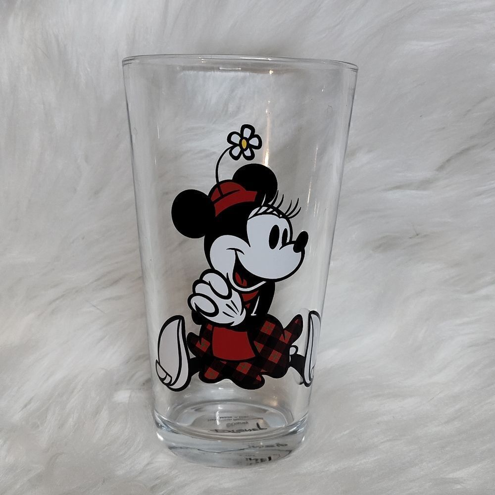 Minnie Mouse Drink Glass NWOT